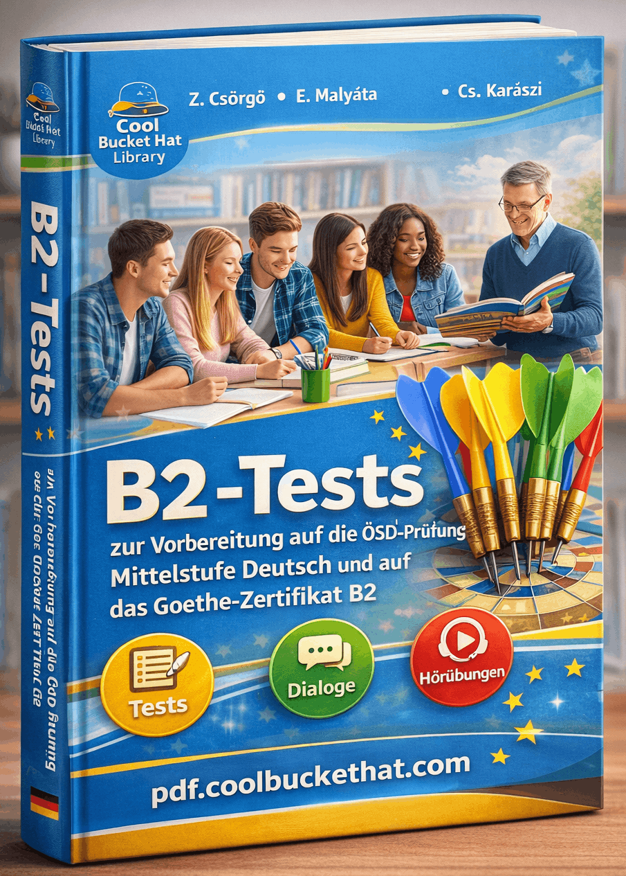 B2 Tests zur Vorbereitung auf die ÖSD-Prüfung Mittelstufe Deutsch und aus das Goethe-Zertifikat B2