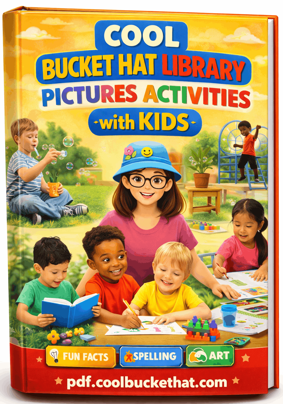 Cool Bucket Hat Library Pictures Activities with Kids
