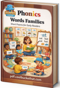 Phonics Words Family Short Poems for Early Readers
